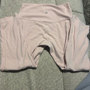 Pink High-Waisted Leggings